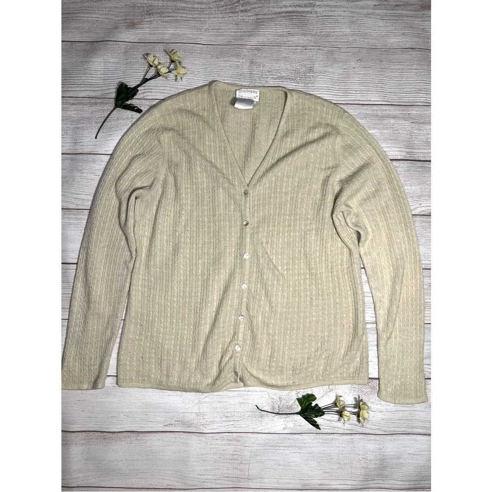 Designers Originals Knit Button Front Cardigan - Picture 8 of 13